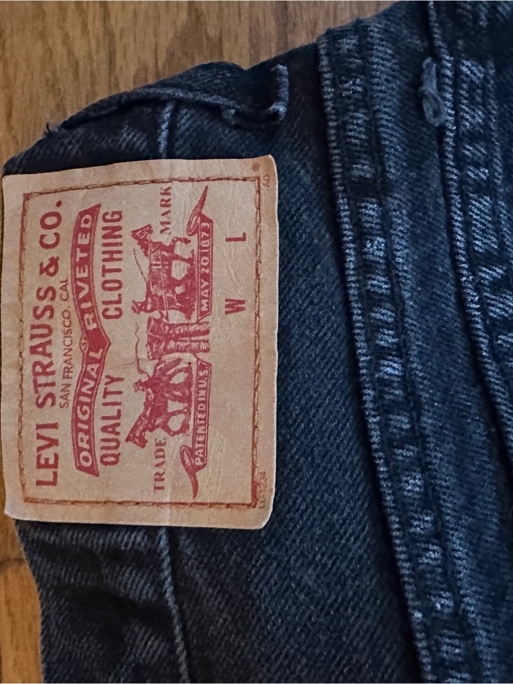 Levi's Men's Navy Slim Straight Jeans